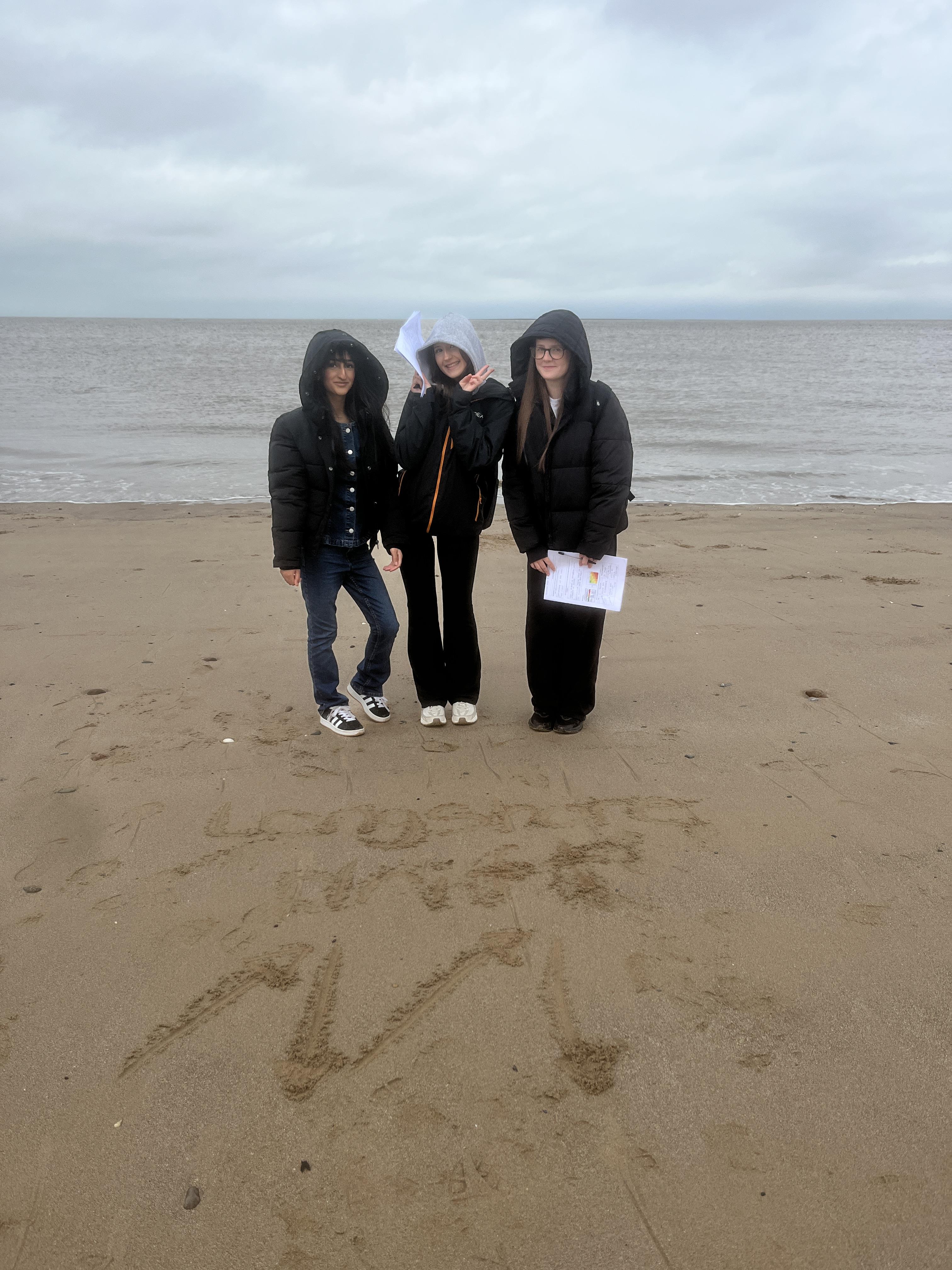 Year 11 Geography Students Put Learning Into Practice on the Fylde Coast