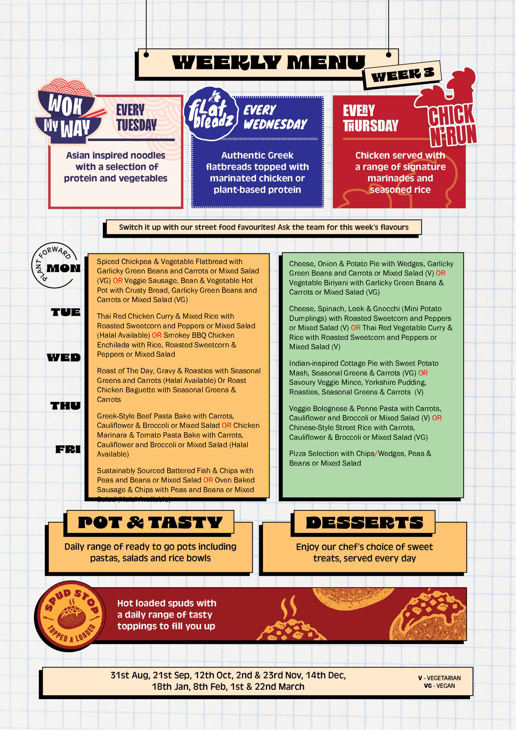 Week 3 Menu