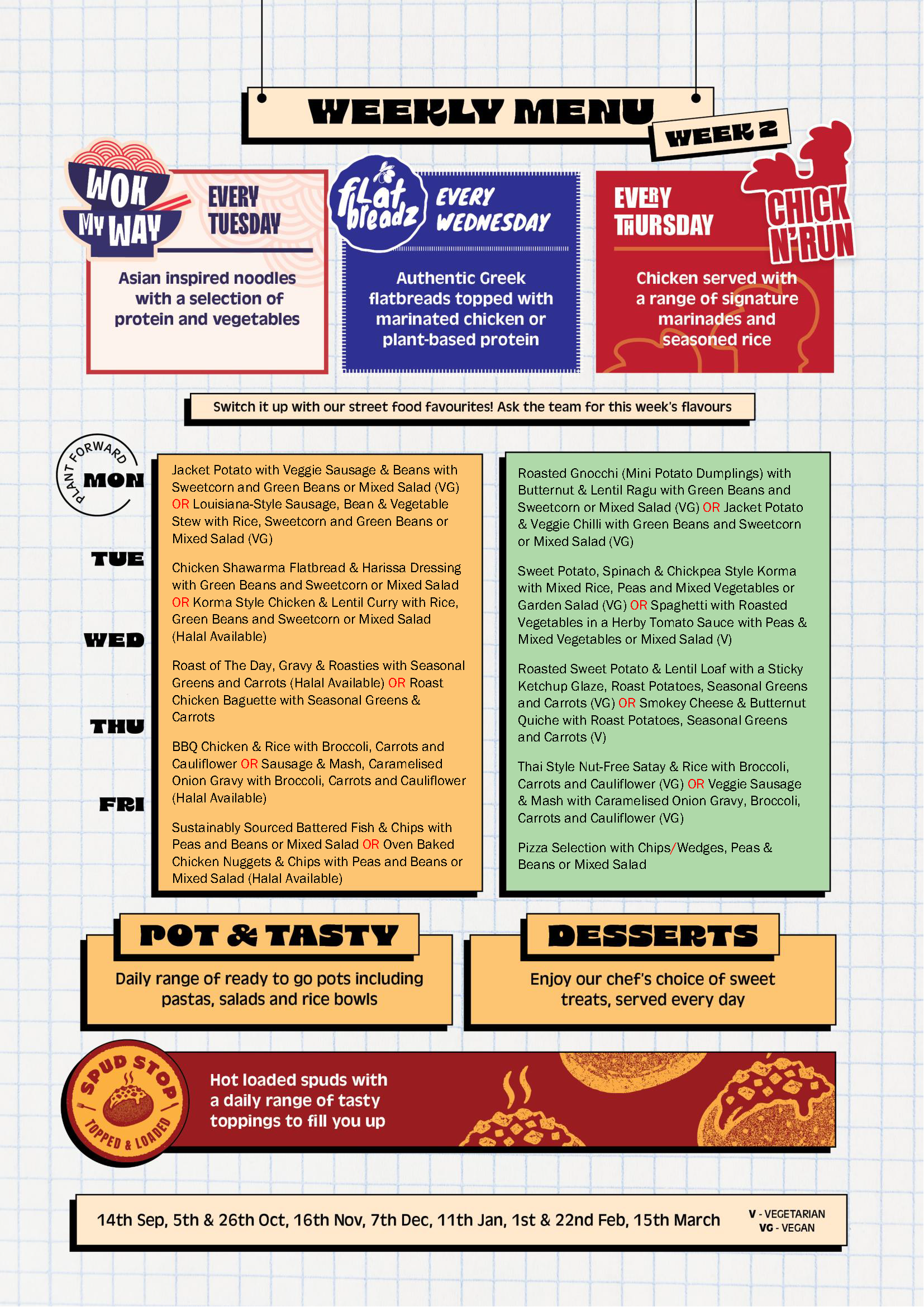 Week 2 Menu